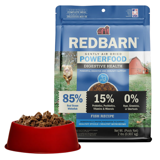 Redbarn AD Powerfood Digestive Health Fish Recipe — Case of 8 — 2lb Bag