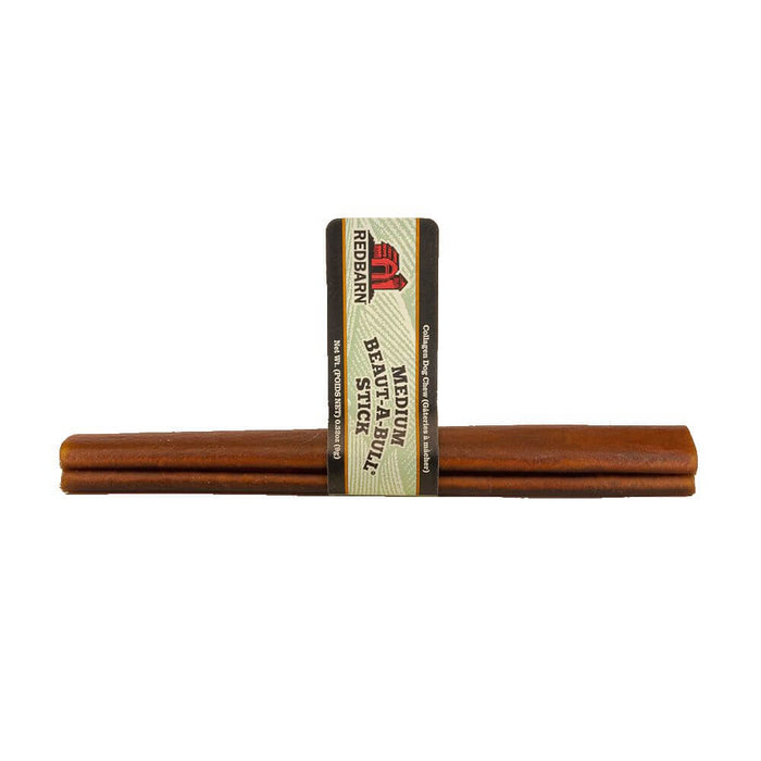 Redbarn Beaut-A-Bulls® Slow Roasted Beef Collagen Stick — Case of 35 — Medium