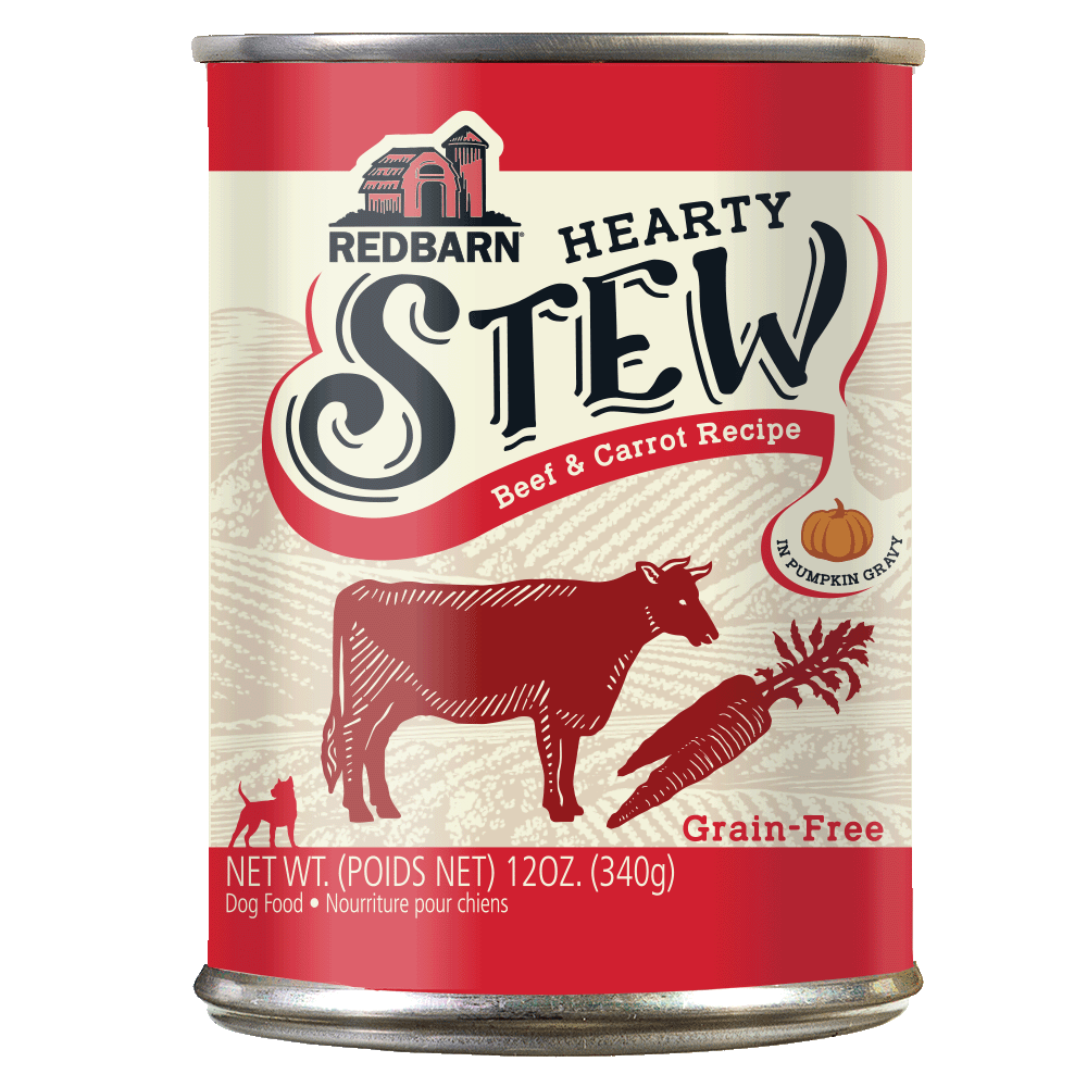 Redbarn Hearty Canned Stew Beef & Carrot Recipe — Case of 12 — 12 oz