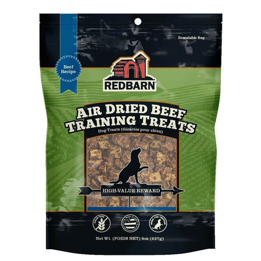 Redbarn Air Dried Beef Training Treats — Case of 12 — Bags / 8 oz