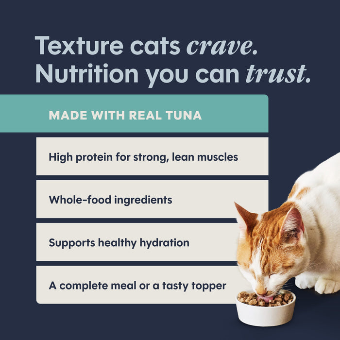 Instinct Flaked Tuna Entrée cat  product benefits and recipe information