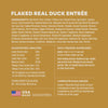 Instinct Flaked Duck Entrée cat  product benefits and recipe information