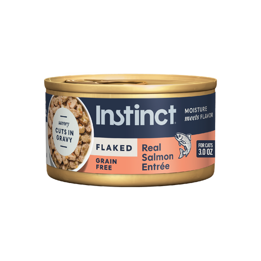 Instinct Flaked Salmon Entrée cat 3 oz. product benefits and recipe information