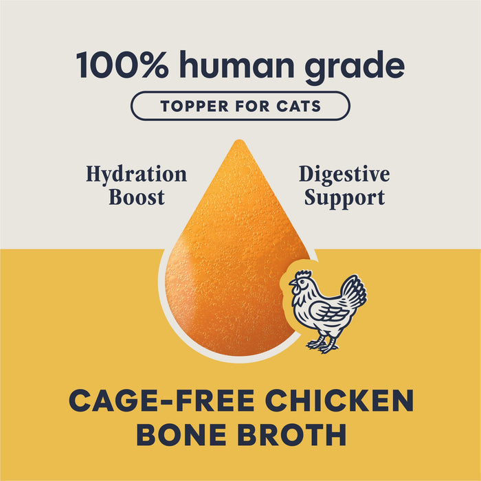 Instinct Cage-Free Chicken Bone Broth cat  product benefits and recipe information