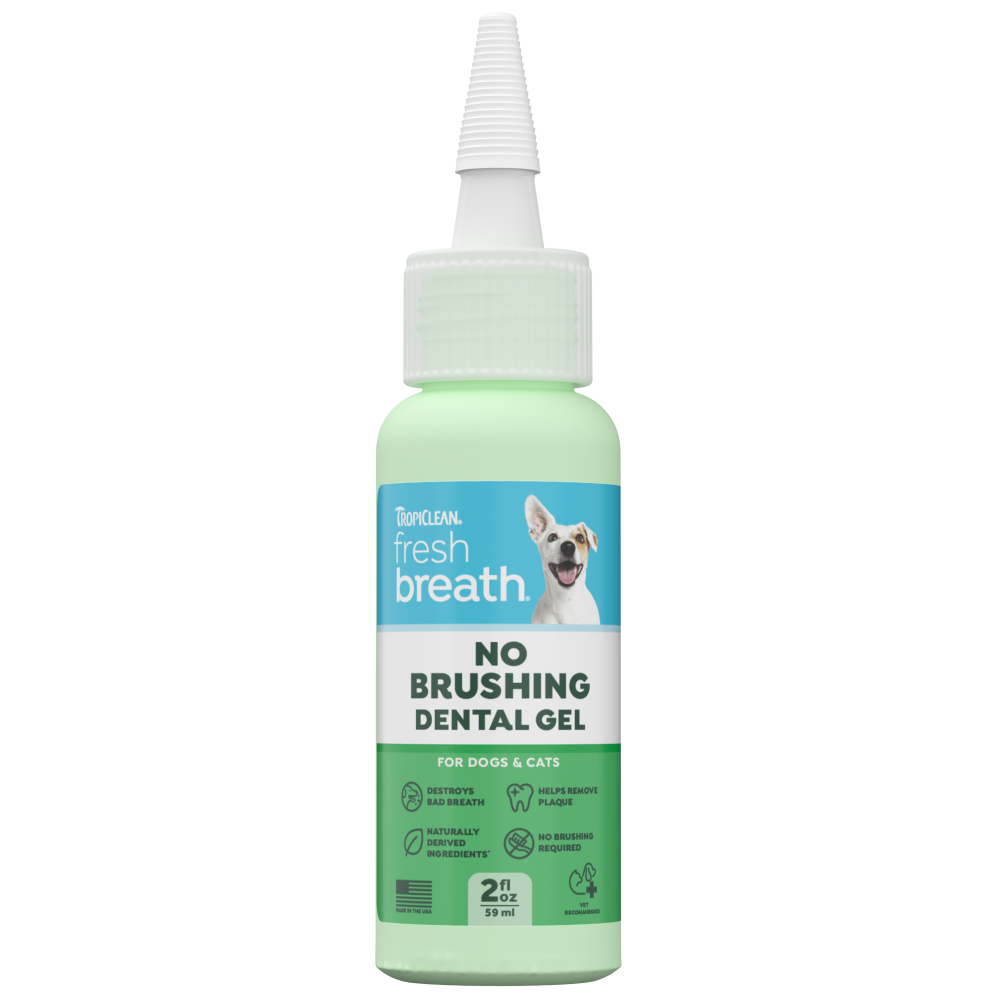 Fresh Breath by TropiClean No Brushing Clean Teeth Dental & Oral Care Gel — manufacturer recipe-family image; package size may differ