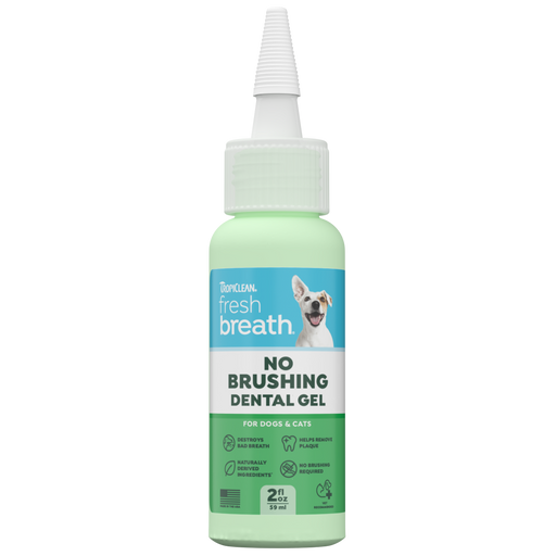 Fresh Breath by TropiClean No Brushing Clean Teeth Dental & Oral Care Gel — manufacturer recipe-family image; package size may differ