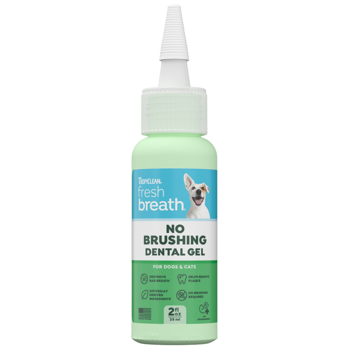 Fresh Breath by TropiClean No Brushing Clean Teeth Dental & Oral Care Gel — manufacturer recipe-family image; package size may differ