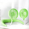Portable Neck Hanging Fan Mini USB Fan Rechargable Hands-free Sports Fan Air Cooler Fans for Home Office Indoor Outdoor Sport