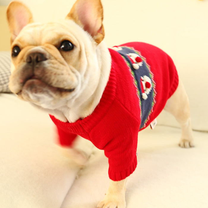 Christmas pet dog clothes