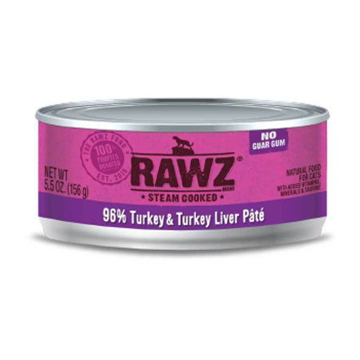 RAWZ 96% TURKEY LIVER CAT 5.5-oz/24