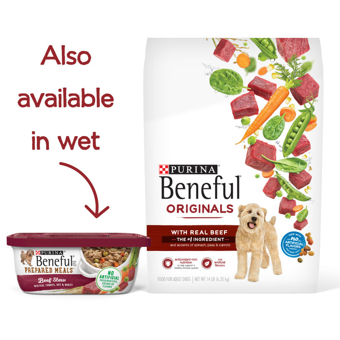 Beneful Originals Dry Dog Food With Real Chicken – 12.7 Kg (28 Lb) Bag For Adult Dogs
