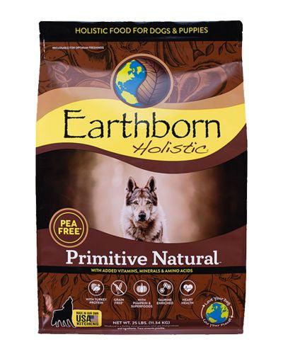 Earthborn Holistic Primitive Natural Turkey Meal & Vegetables Grain Free Dry Dog Food