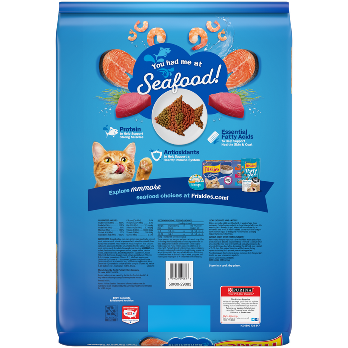 Friskies Seafood Sensations Dry Cat Food