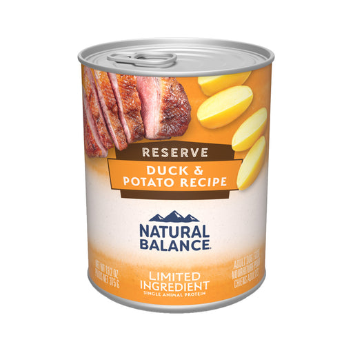 Natural Balance Limited Ingredient Reserve Duck & Potato Recipe Wet Canned Dog Food