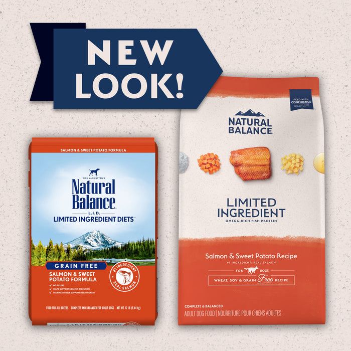 Natural Balance Limited Ingredient Grain Free Salmon & Sweet Potato Recipe Dry Dog Food