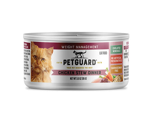 Petguard Chicken Stew Weight Management Dinner Canned Cat Food