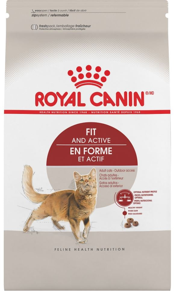 Royal Canin Feline Health Nutrition Adult Fit and Active Dry Cat Food