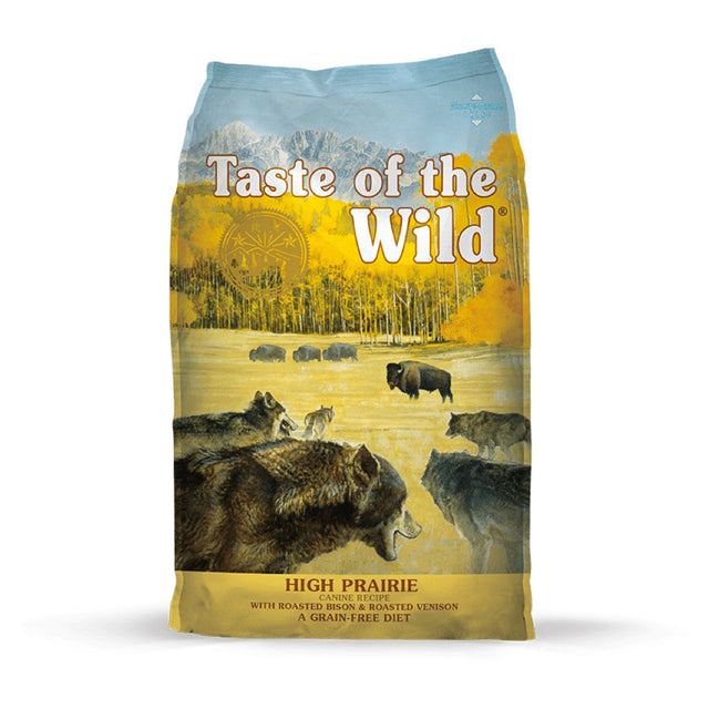 Taste of the Wild High Prairie Dog Food – Bison & Venison Grain-Free High Protein Recipe