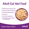 Halo Holistic Grain Free Adult Chicken & Beef Stew Canned Cat Food