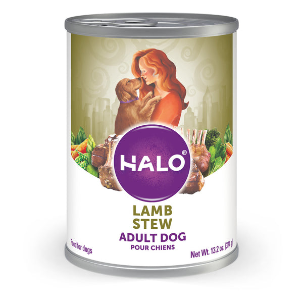 Halo Holistic Adult Lamb Stew Canned Dog Food