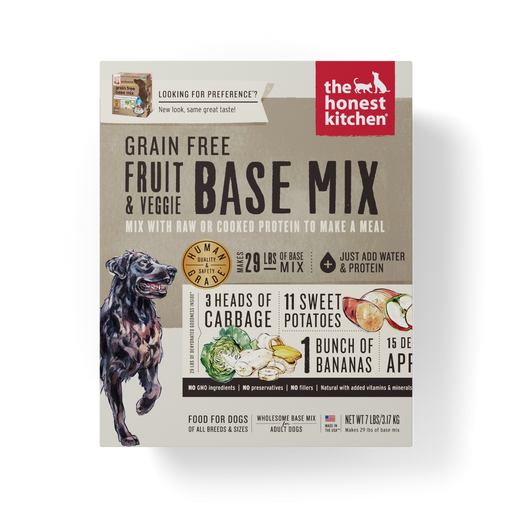 The Honest Kitchen Grain Free Fruit & Veggie Recipe Dog Food Base Mix