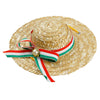 Straw hat pet shade for cats and dogs