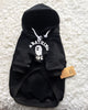 Casual printed hooded trendy pet clothes