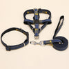 Pet Cowboy Traction Collar Dog Chain Set