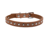 Diamond-studded pet collar shiny row of diamond rhinestone dog ring microfiber soft and comfortable collar dog supplies