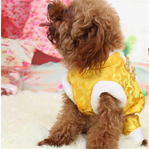 Dog rich flower costume