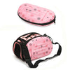 Pet Sided Carrier for Dogs Cats Travel Bag Folding Carrier Bag Collapsible Crate Tote Handbag