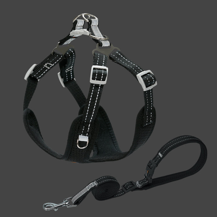 Pet Small And Medium Sized Dog Vest Collar Traction Rope