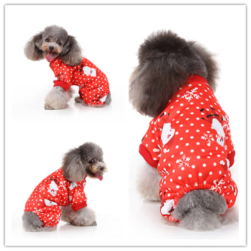 Christmas pet funny clothes