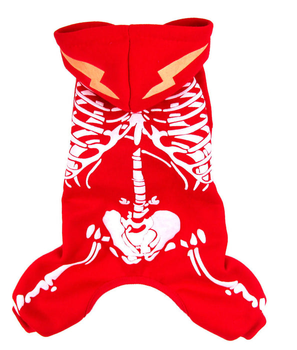 Skeleton pet clothes