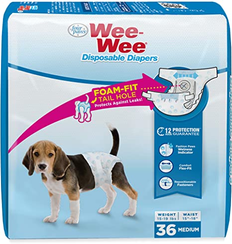 Wee-Wee Disposable Male & Female Dog Diapers