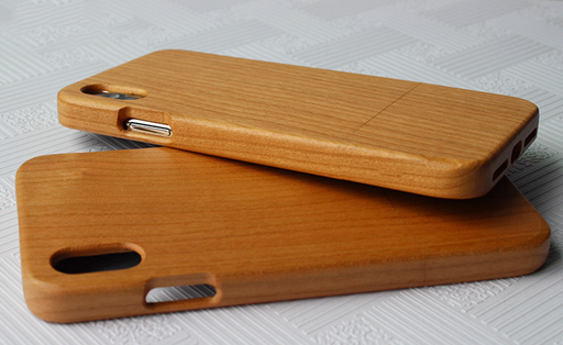 Wood phone case