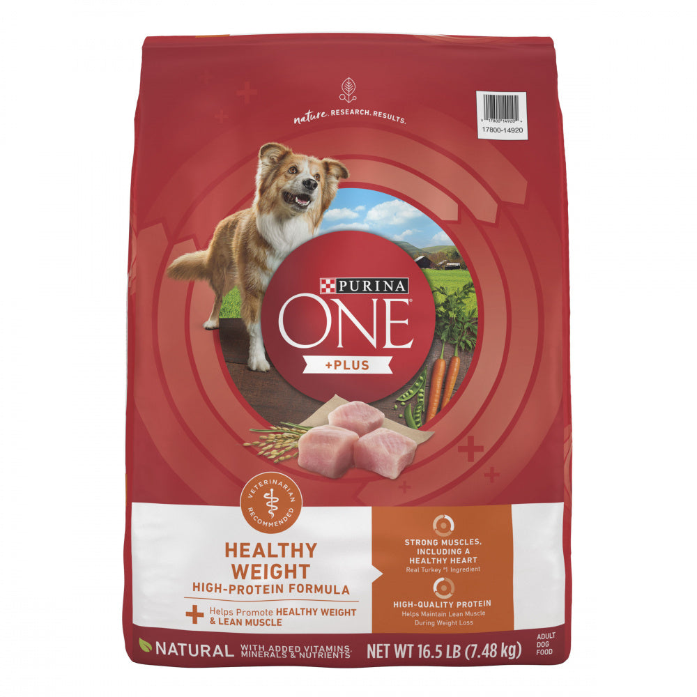 Purina ONE +Plus Adult HighProtein Healthy Weight Formula Turkey Form