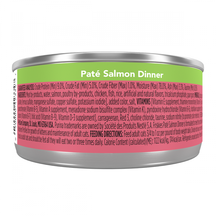 Friskies Pate Salmon Dinner Canned Cat Food