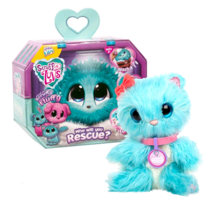 Plush pet doll for children - dog / cat bath toy - surprise pet