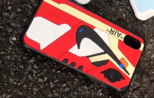 Sneakers silicone phone case