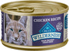 Blue Buffalo Wilderness High-Protein Grain-Free Adult Chicken Recipe Canned Cat Food