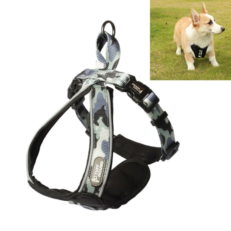 Tuffhound 1628 walk dog with breast strap collar