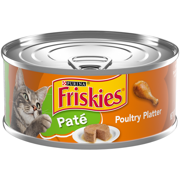 Friskies Pate Poultry Platter Canned Cat Food