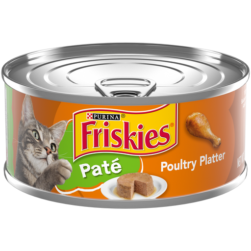 Friskies Pate Poultry Platter Canned Cat Food
