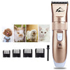 Professional USB Charging Pet Dog Grooming Clipper Thick Fur Hair Trimmer Electric Shaver Set