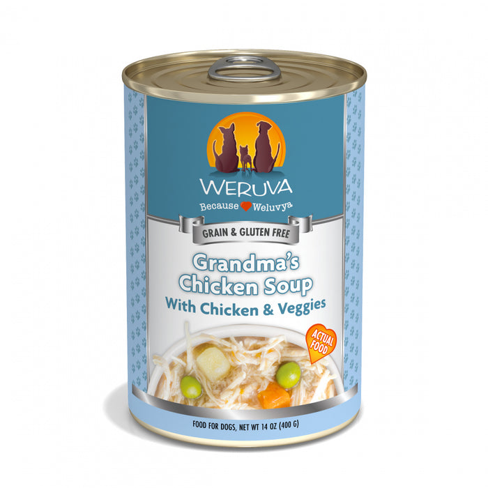Weruva Grandma's Chicken Soup with Chicken & Veggies Canned Dog Food