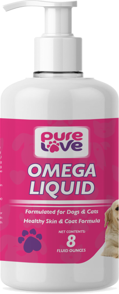 Pure Love Omega Liquid For Dogs and Cats