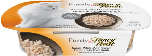 Fancy Feast Purely Natural  White Meat Chicken Entree Cat Food Tray
