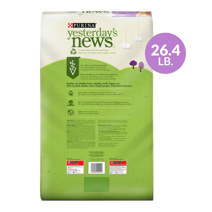 Yesterday's News Softer Texture Unscented Cat Litter