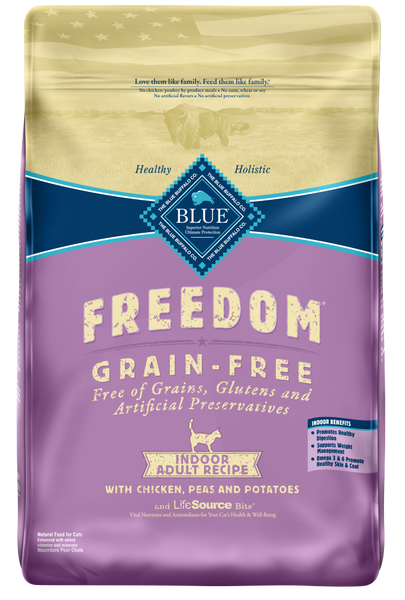 Blue Buffalo Freedom Grain-Free Indoor Adult Chicken Recipe Dry Cat Food